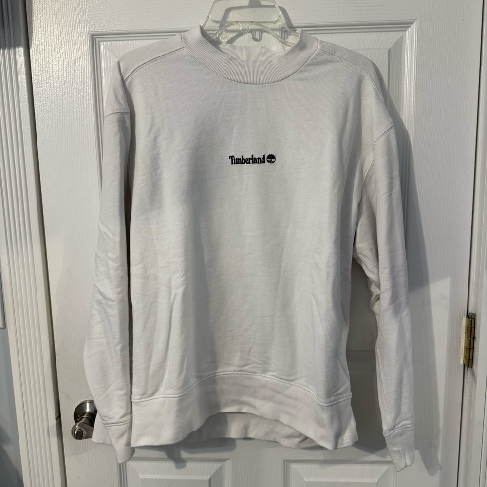 Timberland Men's Classic White Crewneck Sweater